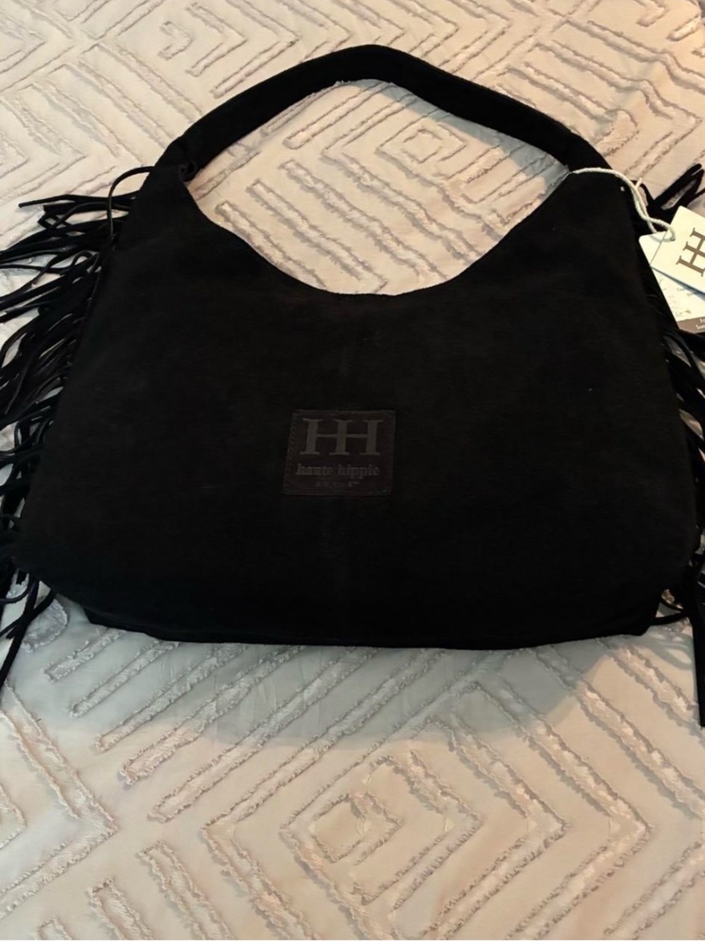 Haute Hippie Genuine Suede Bag